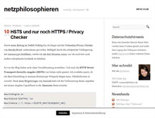 Tablet Screenshot of netzphilosophieren.de